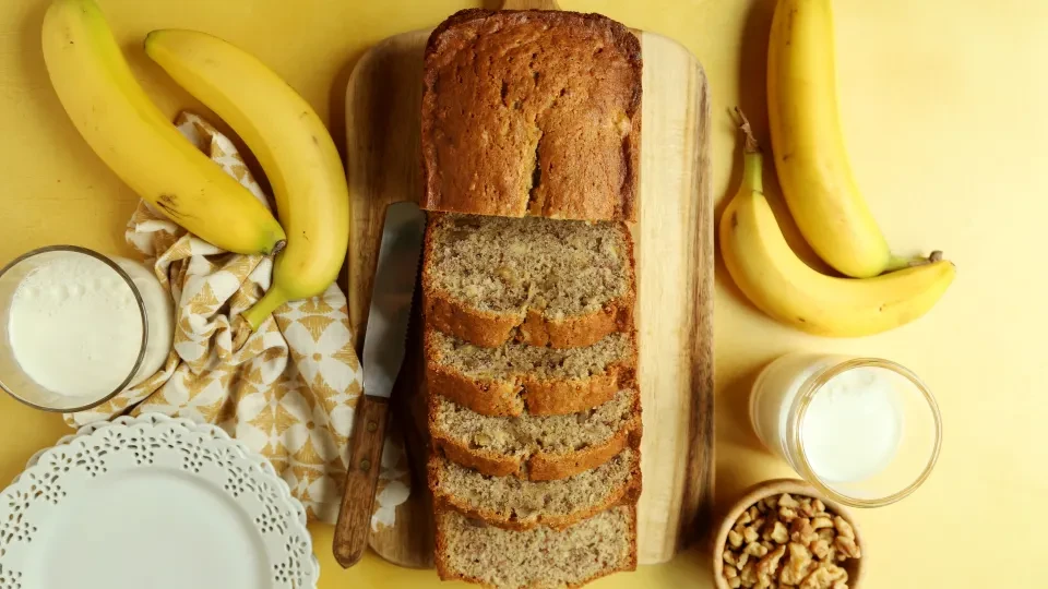 Community Pick: Moist & Delicious Banana Nut Bread